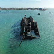 Mulberry Harbour Wreck