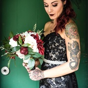 White Belt/Sash on Colored Dress