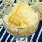 Elderflower Granita