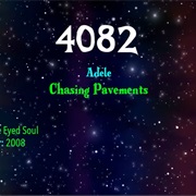 #8440 Chasing Pavements by Adele