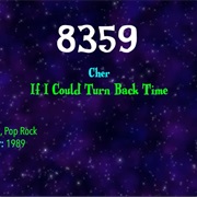 #9578 If I Could Turn Back Time by Cher