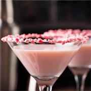 Pink Peppermint Martini