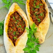 Pide With Beef