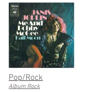 #26 Me and Bobby McGee by Janis Joplin
