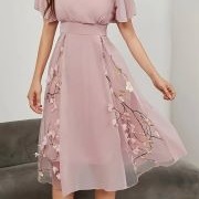 Flower Panels in Skirt