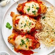 Air-Fried Chicken Parmigiana