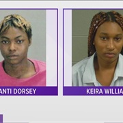 Ashanti Dorsey and Kiera Williams