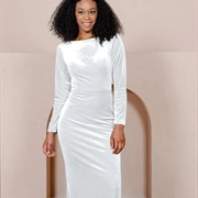 Velvet Wedding Dress