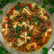 Pasta and Lentil Soup