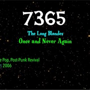 #9233 Once and Never Again by the Long Blondes