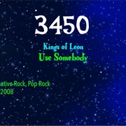 #8253 Use Somebody by Kings of Leon