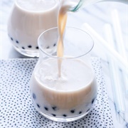 Horchata Boba Tea