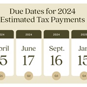 Make/Schedule Estimated Tax Payments