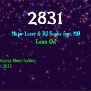 #8091 Lean on by Major Lazer & DJ Snake Featuring MO