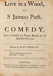 Love in a Wood (Wycherley, William)