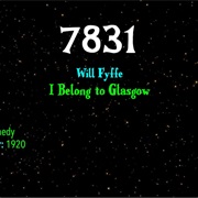 #9341 I Belong to Glasgow by Will Fyffe