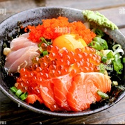 Salmon Roe Sashimi