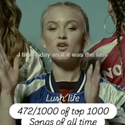 #1150 Lush Life by Zara Larsson