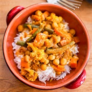 Chickpea and Vegetable Curry