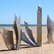 Omaha Beach Memorial, Normandy, France