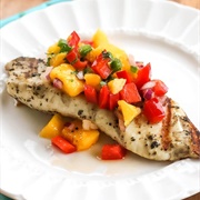 Tilapia With Mango Sauce