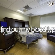 Find Out My Blood Type