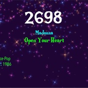#8046 Open Your Heart by Madonna
