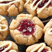 Gluten-Free Vegan Thumbprint Cookie