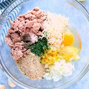 Tuna Cake Batter