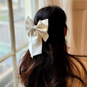 Satin Bridal Hair Bow