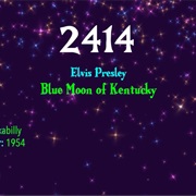 #7955 Blue Moon of Kentucky by Elvis Presley
