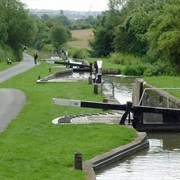 Wilmcote Lock Flight