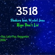 #8275 Hips Don't Lie by Shakira Featuring Wyclef Jean