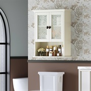 Cabinet Hanging Over Toilet