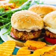 Crawfish Burger