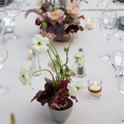 Ikebana Style Centerpieces