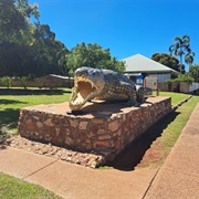 Krys the Crocodile, Normanton, Qld