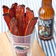 Beer Candied Bacon