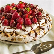 Almond Pavlova