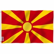 Flag of North Macedonia