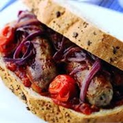 Carniolan Sausage Sandwich