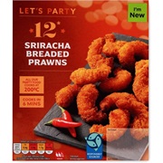 Sriracha Breaded Prawns