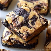 Marbled Blondie Brownies