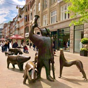 Pig Statues Germany
