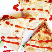 Daikon Quesadilla