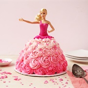 Barbie Doll Cake