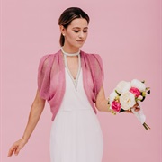 Draped Bolero Jacket