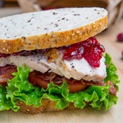 Turkey Cranberry Sandwich