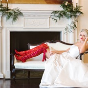 Over-The-Knee Boots for Bride