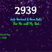 #8119 for Me and My Gal by Judy Garland & Gene Kelly